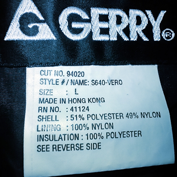 GERRY THERMOLITE SKI JACKET MISSES/WOMEN'S SIZE LARGE PURPLE RAIN NWOT MSRP $260 - Picture 4 of 10